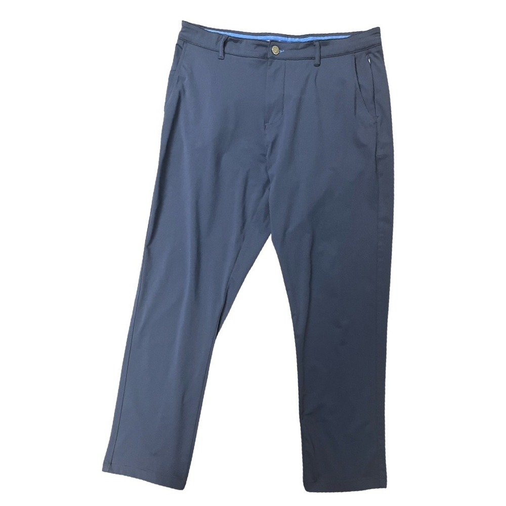 Twillory Performance Pants Mens 36x32 Navy Blue Tailored Fit Technical Fabric